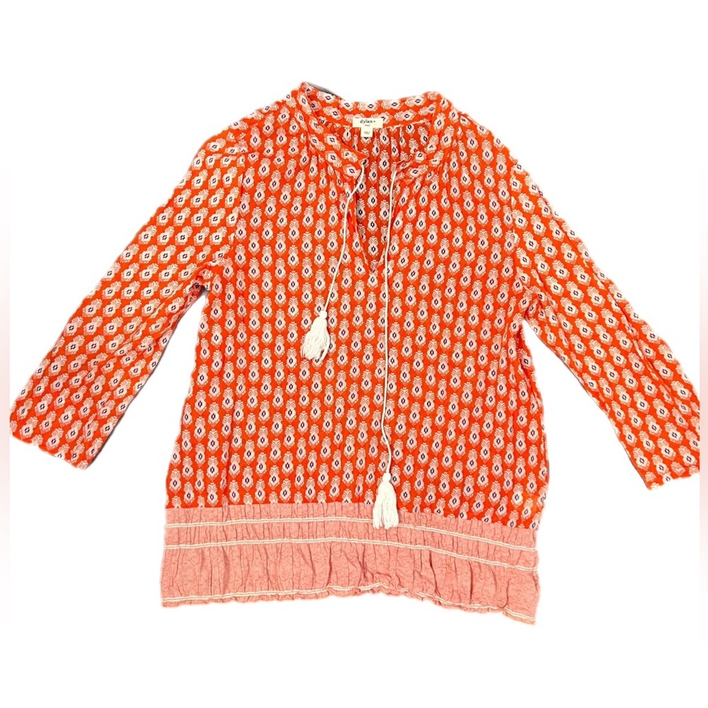 New without tags Dylan Sundance boho peasant top size small
